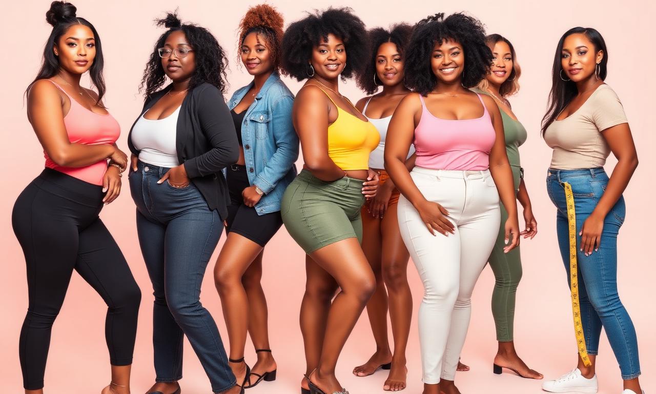 Femmes de morphologies variées portant des coupes flatteuses